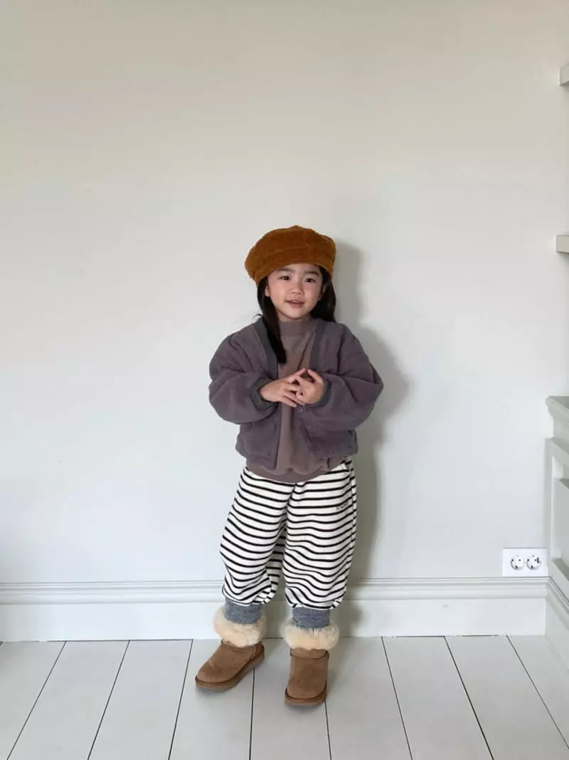 La Chouchou - Korean Children Fashion - #magicofchildhood - Gray Pants - 8
