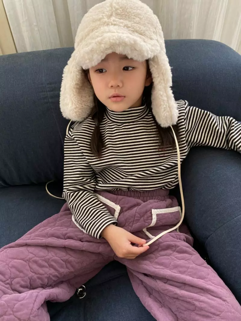 La Chouchou - Korean Children Fashion - #prettylittlegirls - I AM Turtleneck Tee - 9