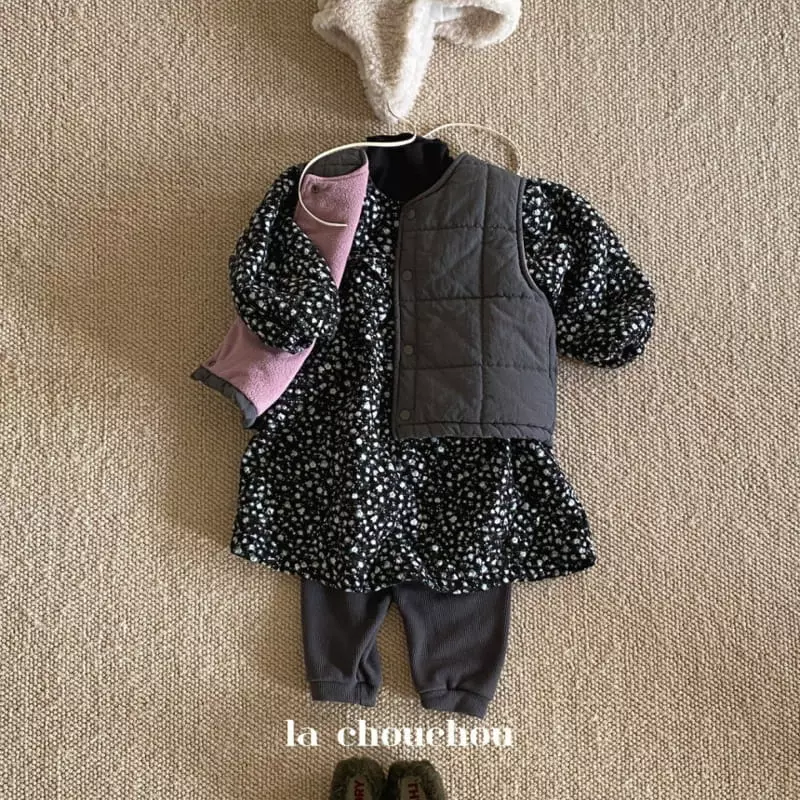 La Chouchou - Korean Children Fashion - #stylishchildhood - Puff One-piece - 3