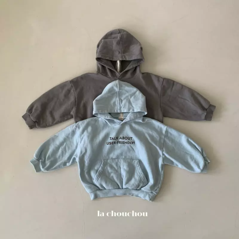 La Chouchou - Korean Children Fashion - #stylishchildhood - Talk Hoody Tee