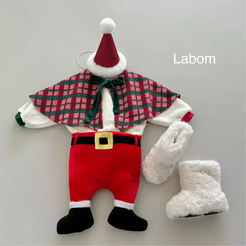 Labom - Korean Children Fashion - #littlefashionista - Christmas Cape - 9