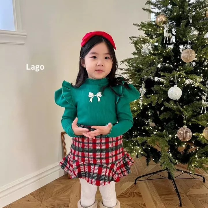 Lago - Korean Children Fashion - #designkidswear - Snata Skirt