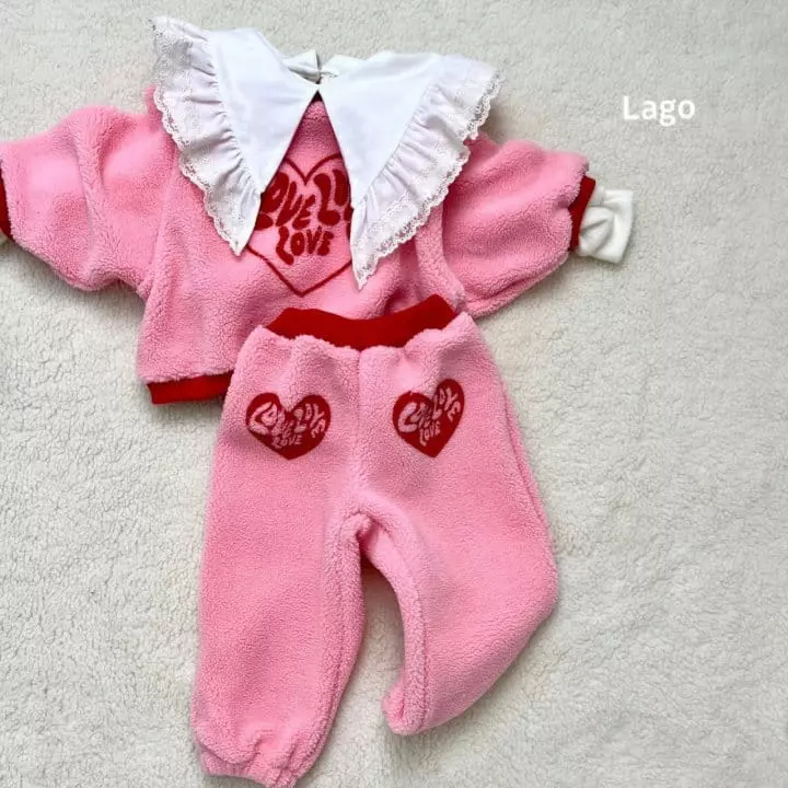 Lago - Korean Children Fashion - #designkidswear - Love Love Set - 12