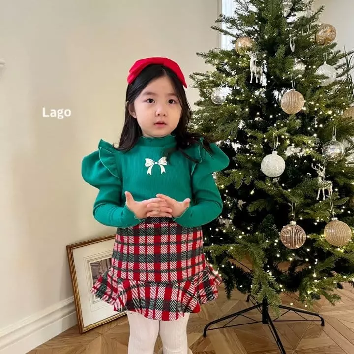 Lago - Korean Children Fashion - #fashionkids - Snata Skirt - 3