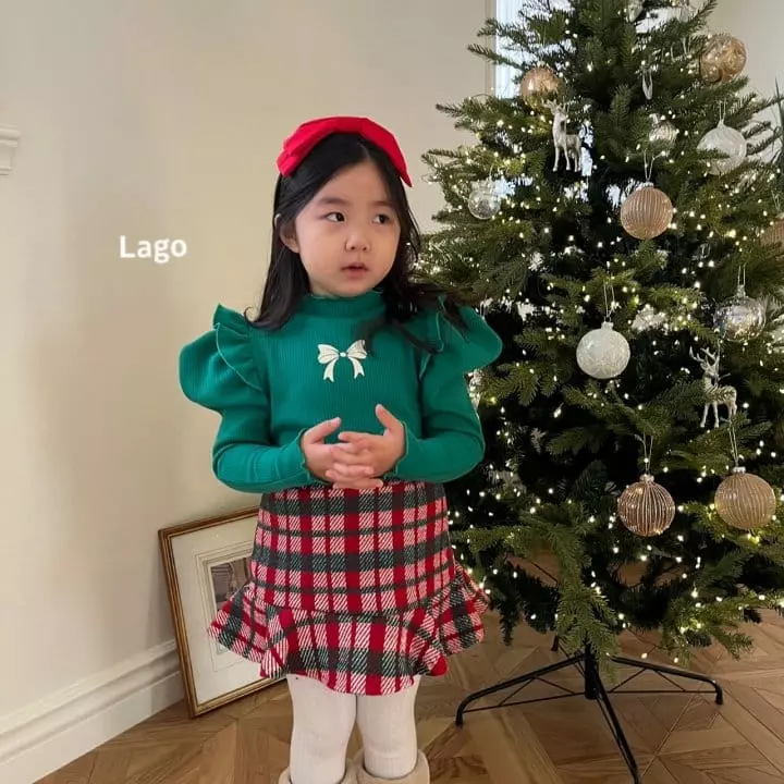 Lago - Korean Children Fashion - #fashionkids - Snata Skirt - 4