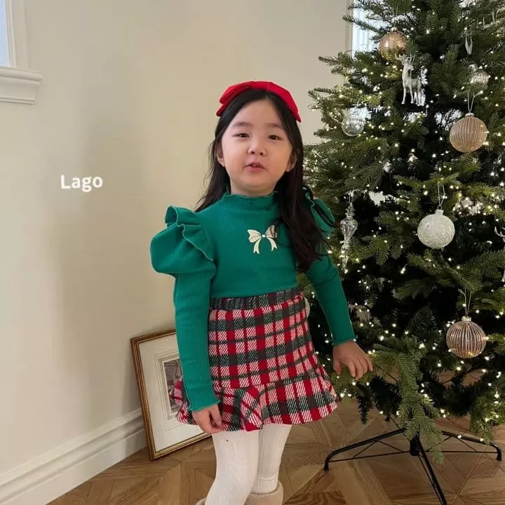 Lago - Korean Children Fashion - #kidsstore - Snata Skirt - 5