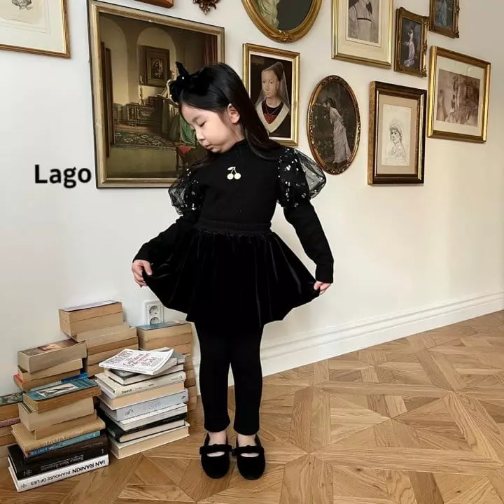 Lago - Korean Children Fashion - #kidsstore - Angel Turtleneck Tee - 2