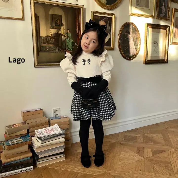 Lago - Korean Children Fashion - #kidsstore - Ribbon Wing Tee