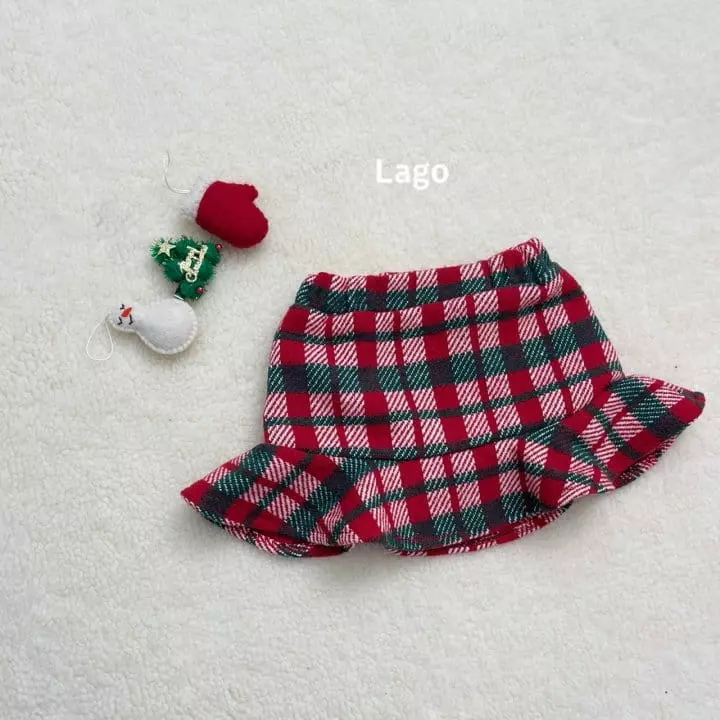 Lago - Korean Children Fashion - #littlefashionista - Snata Skirt - 8