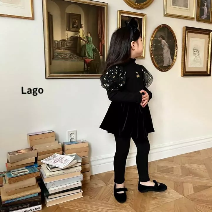 Lago - Korean Children Fashion - #littlefashionista - Angel Turtleneck Tee - 5