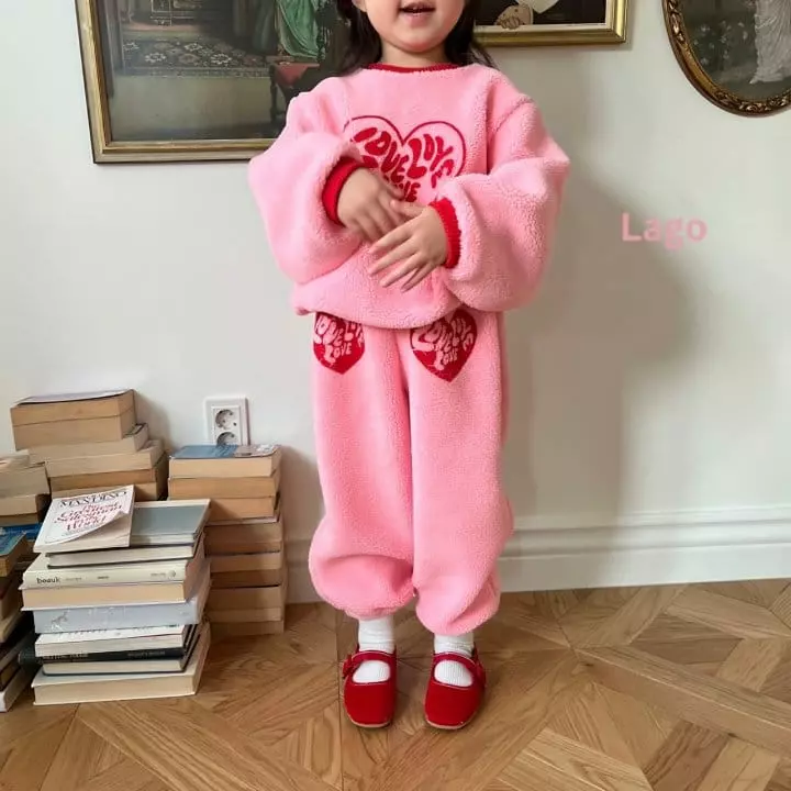 Lago - Korean Children Fashion - #prettylittlegirls - Love Love Set - 6
