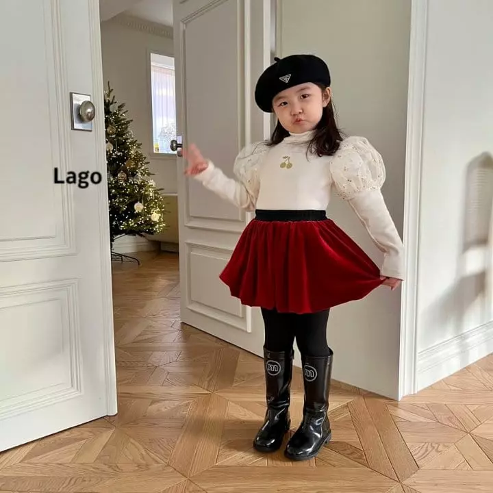 Lago - Korean Children Fashion - #stylishchildhood - Angel Turtleneck Tee - 11