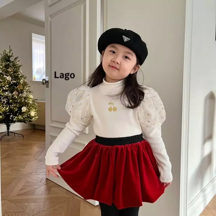 Lago - Korean Children Fashion - #todddlerfashion - Angel Turtleneck Tee - 9