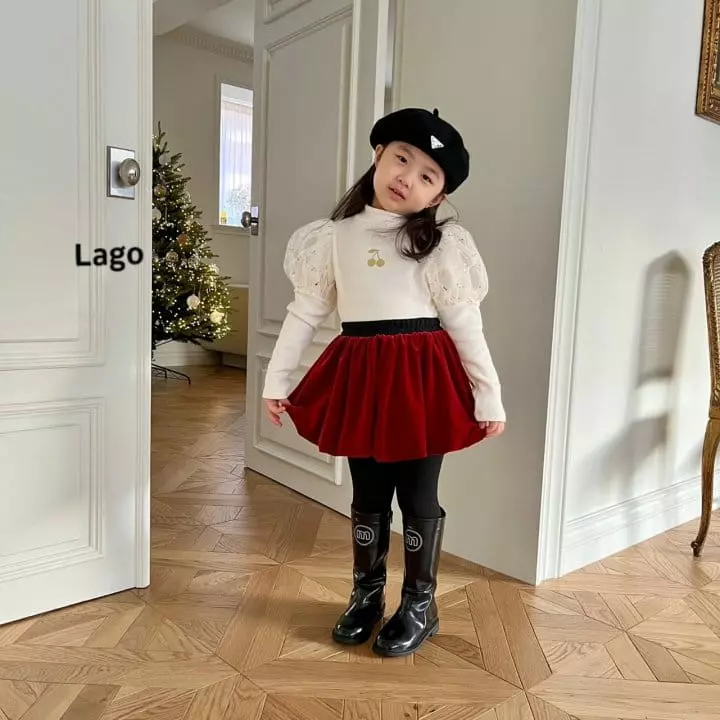Lago - Korean Children Fashion - #toddlerclothing - Angel Turtleneck Tee - 10