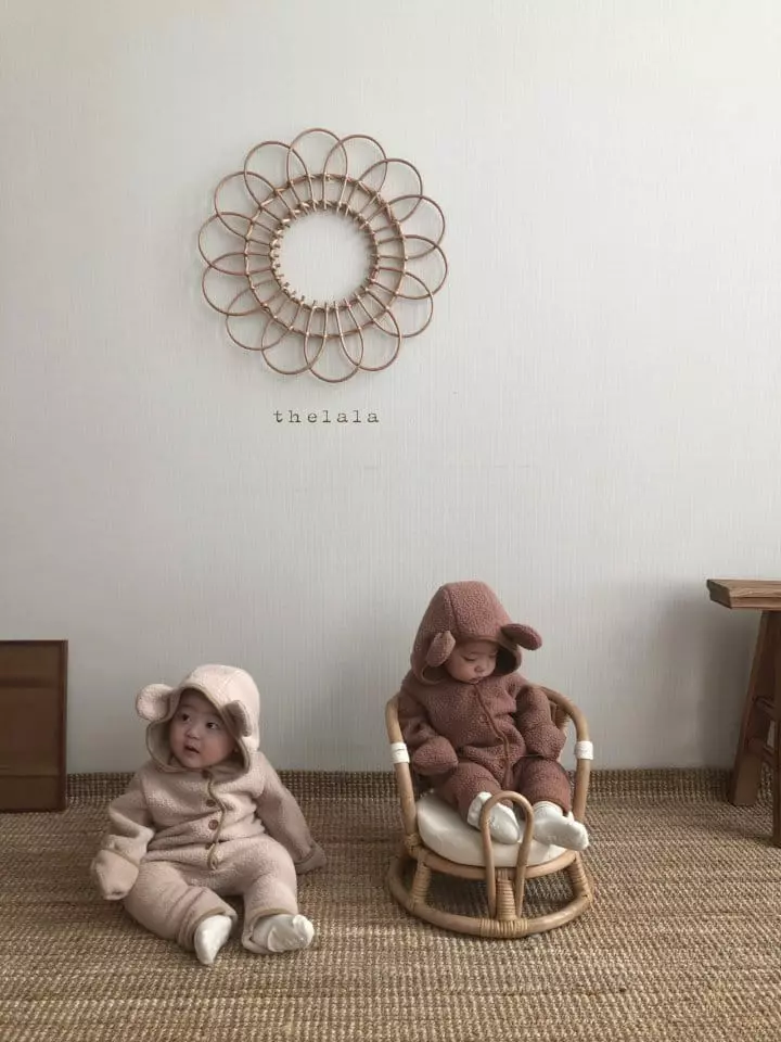 Lala - Korean Baby Fashion - #babyclothing - Puff Bear Bodysuit