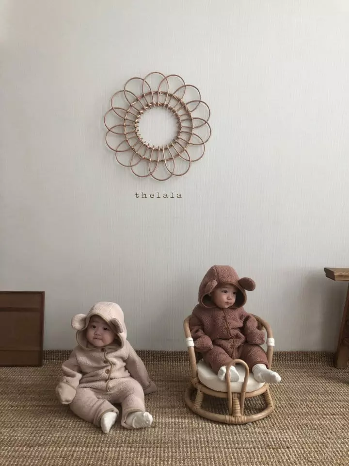 Lala - Korean Baby Fashion - #babyfashion - Puff Bear Bodysuit - 2