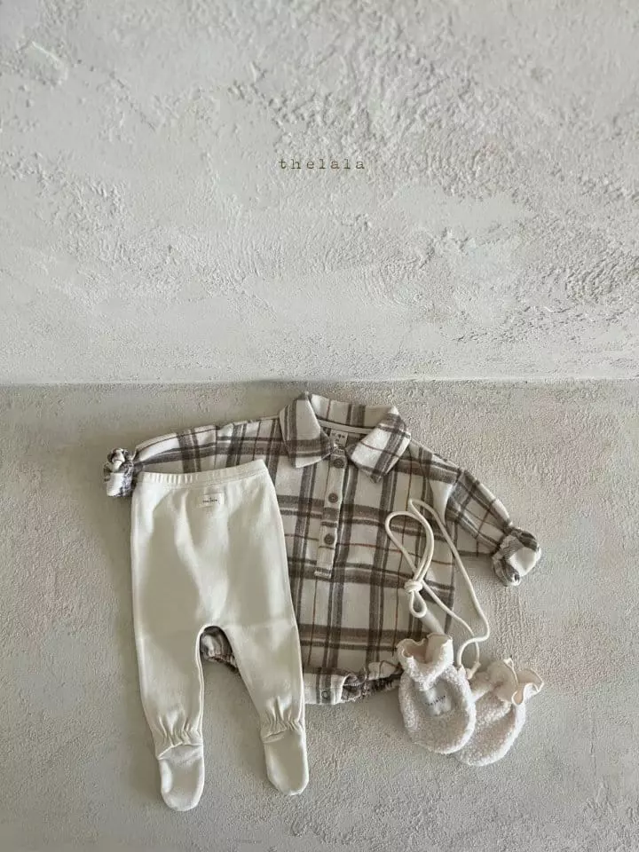 Lala - Korean Baby Fashion - #babyfever - I Am Foot Leggings - 5