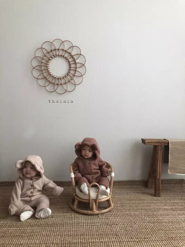 Lala - Korean Baby Fashion - #babyfever - Puff Bear Bodysuit - 4