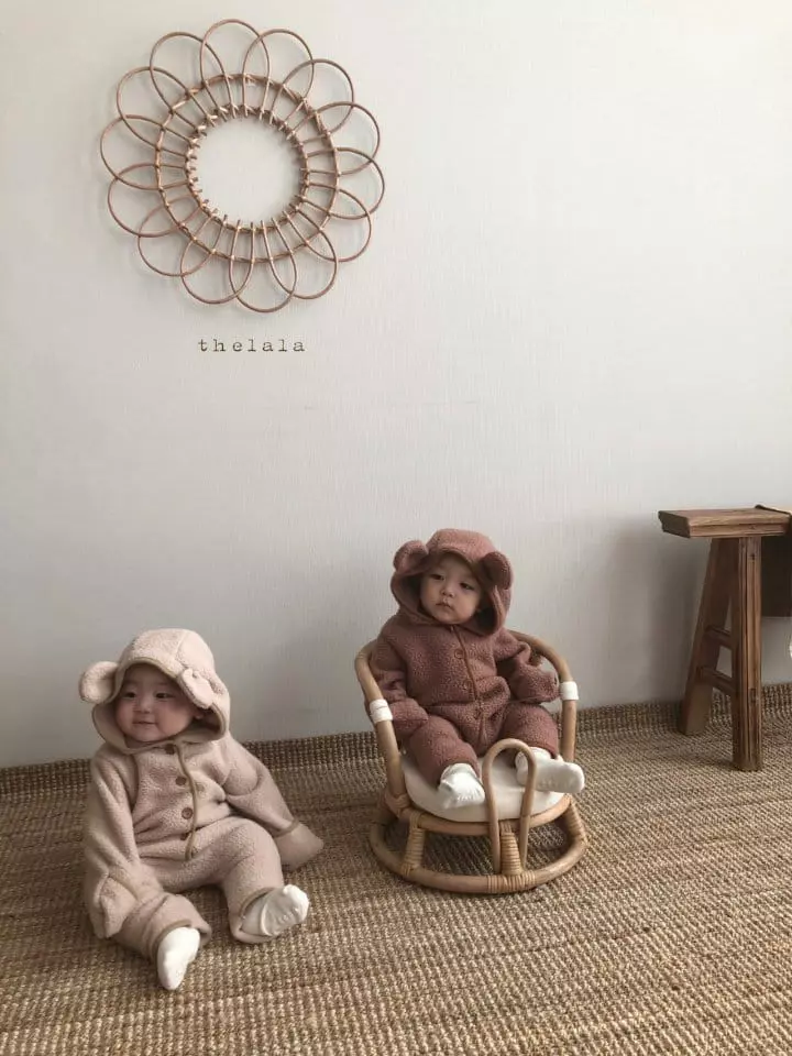 Lala - Korean Baby Fashion - #babylifestyle - Puff Bear Bodysuit - 5