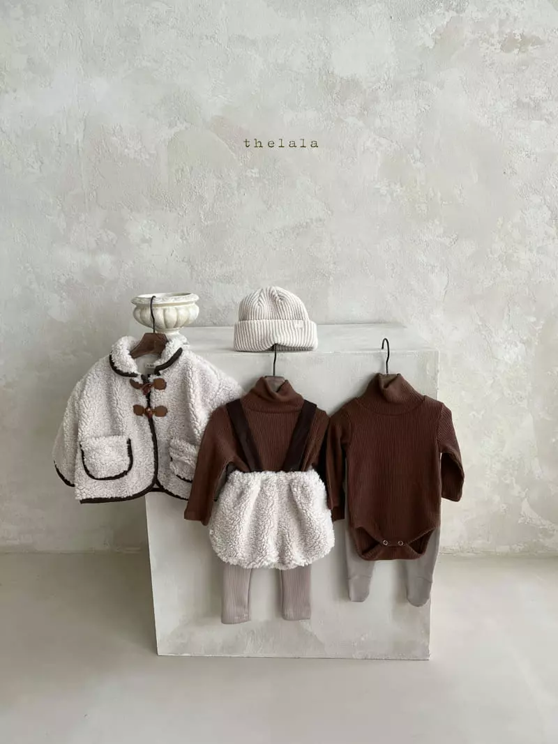 Lala - Korean Baby Fashion - #babyoninstagram - Whipping Turtleneck Bodysuit - 7