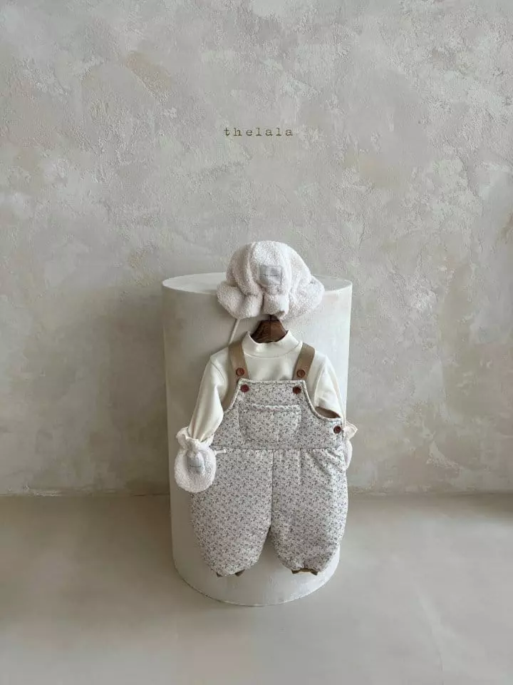 Lala - Korean Baby Fashion - #babyoninstagram - Flower Bread Padding Bodysuit - 4