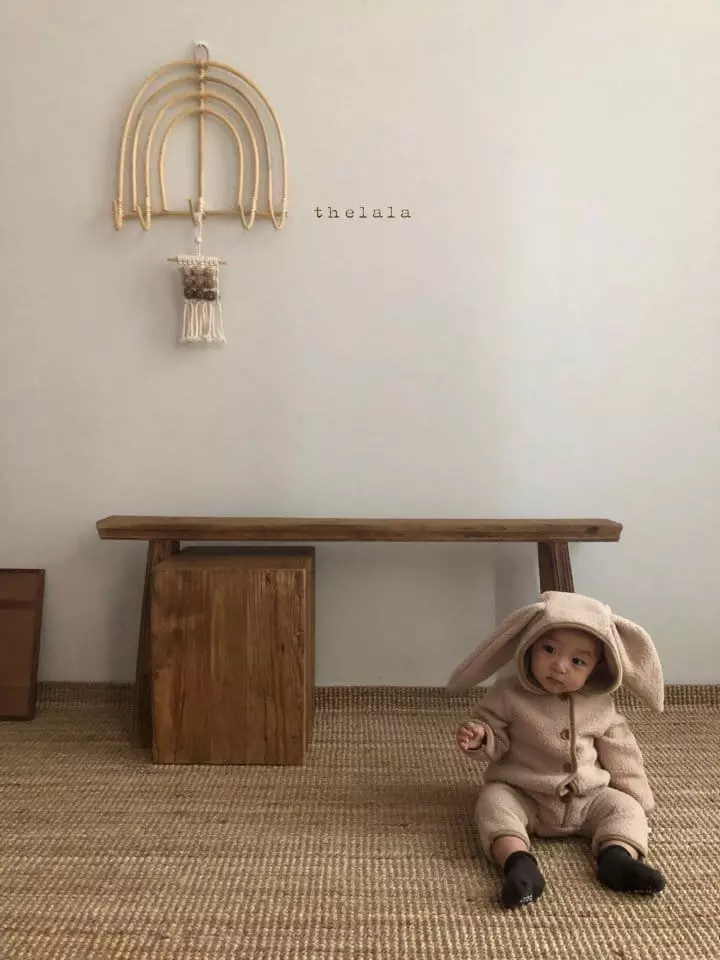 Lala - Korean Baby Fashion - #babyootd - Puff Rabbit Bodysuit - 8
