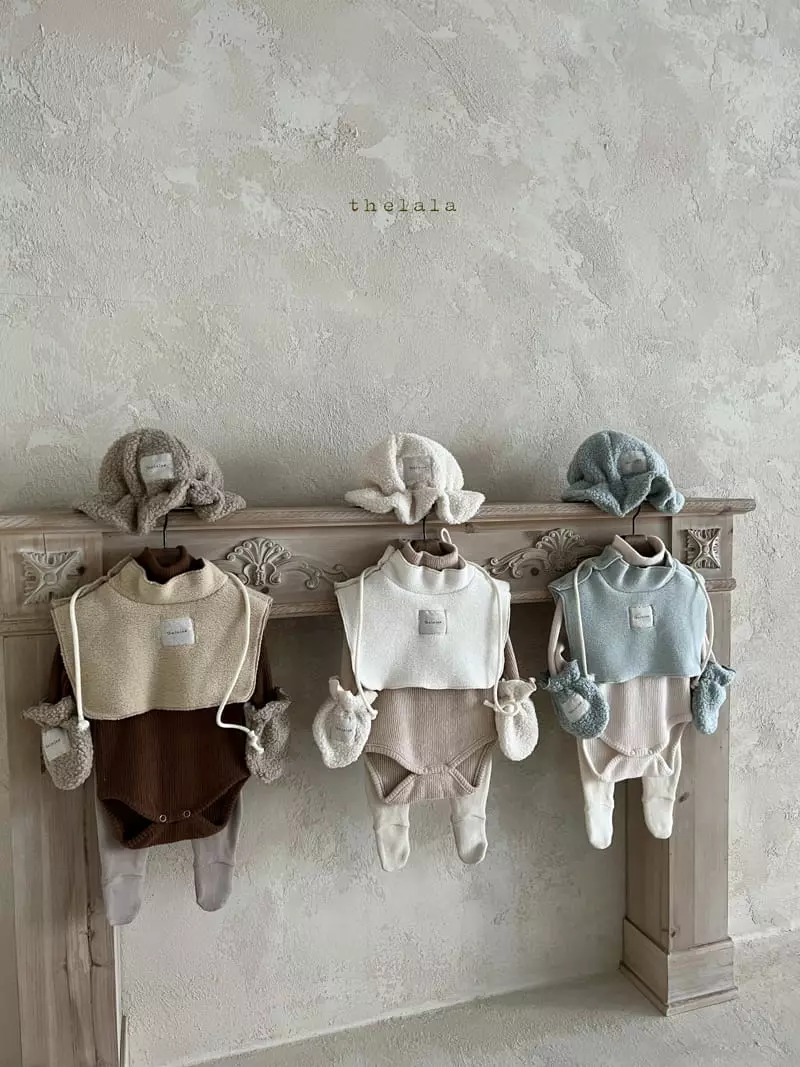 Lala - Korean Baby Fashion - #babyoutfit - Whipping Turtleneck Bodysuit - 9