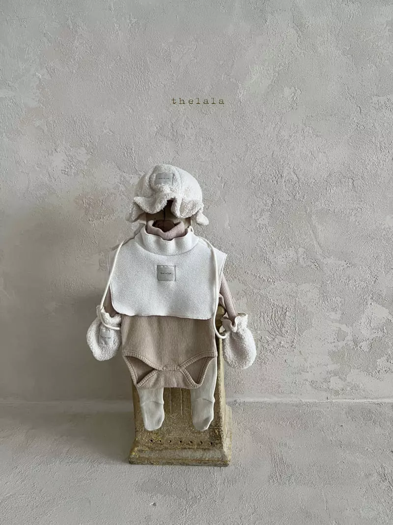 Lala - Korean Baby Fashion - #babywear - Whipping Turtleneck Bodysuit - 11