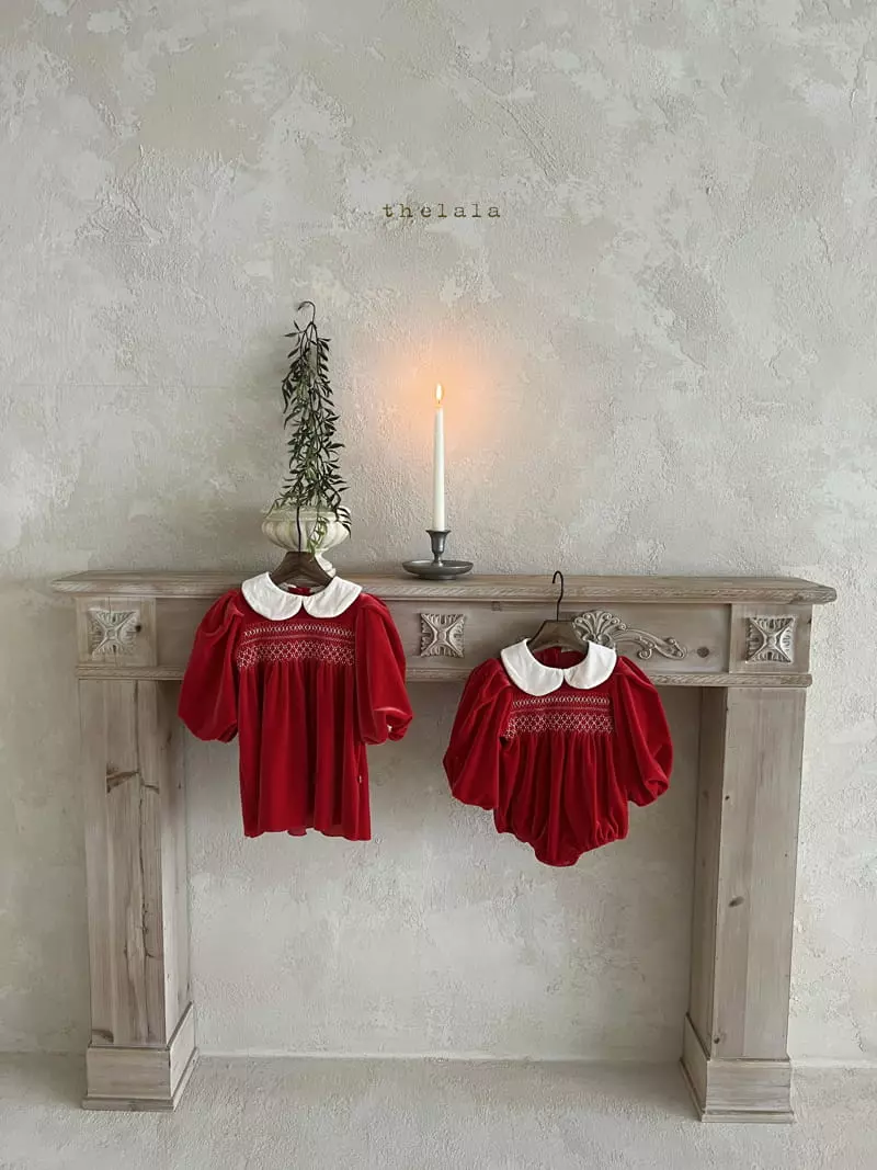 Lala - Korean Children Fashion - #Kfashion4kids - Santa One-piece - 2