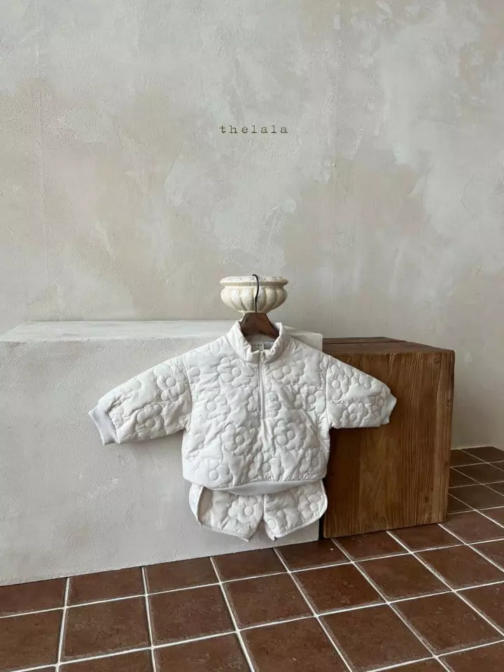 Lala - Korean Children Fashion - #Kfashion4kids - Bangle Padding Top Bottom Set - 6