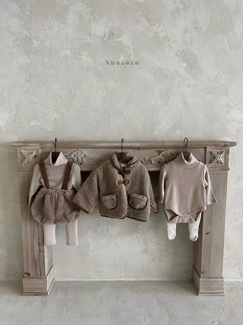 Lala - Korean Children Fashion - #childrensboutique - Whipping Turtleneck Tee - 4