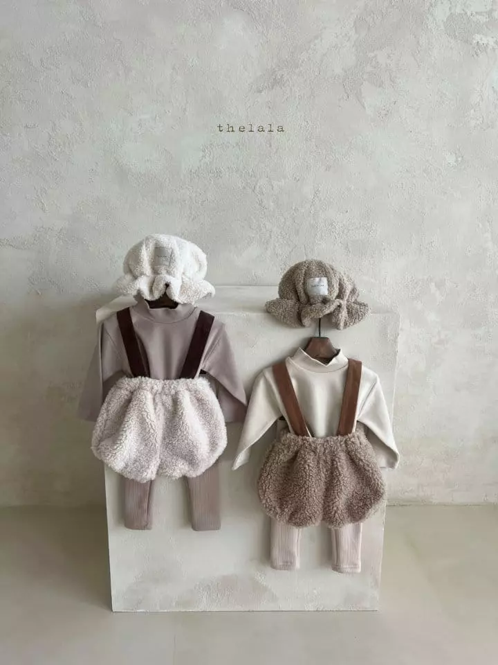 Lala - Korean Children Fashion - #discoveringself - Peanut Dungarees Pants - 7