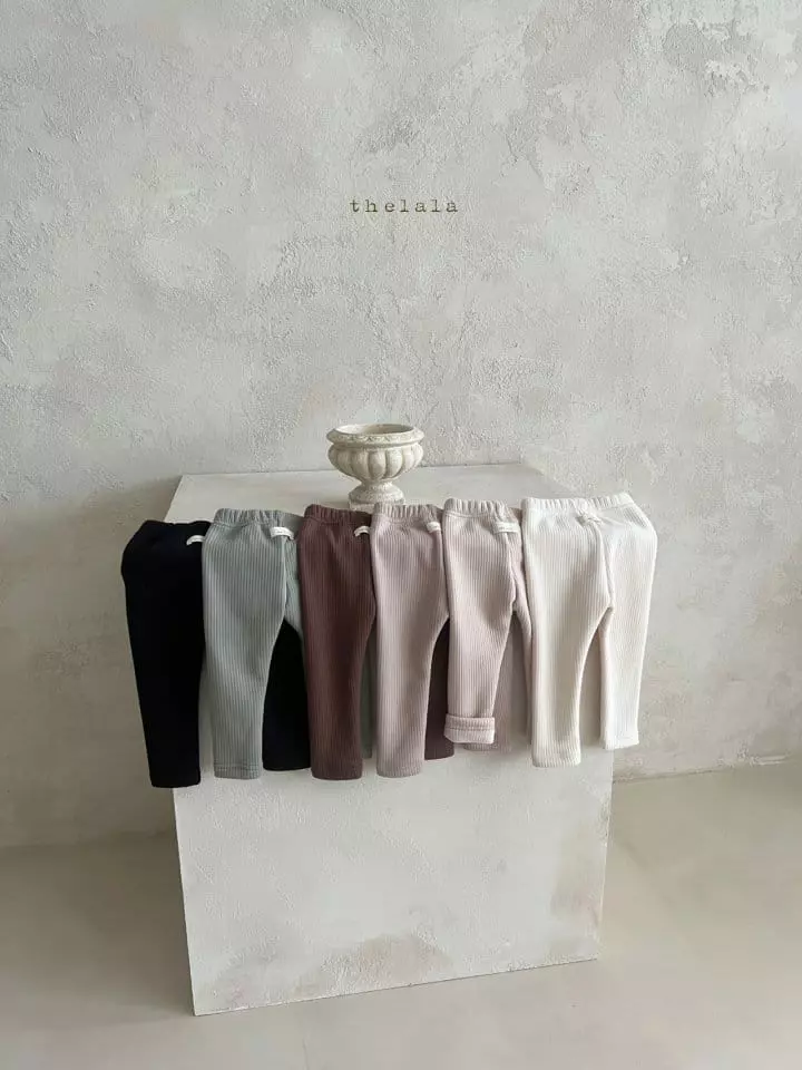 Lala - Korean Children Fashion - #discoveringself - Fleece Leggings