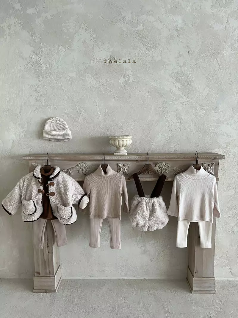Lala - Korean Children Fashion - #fashionkids - Whipping Turtleneck Tee - 6