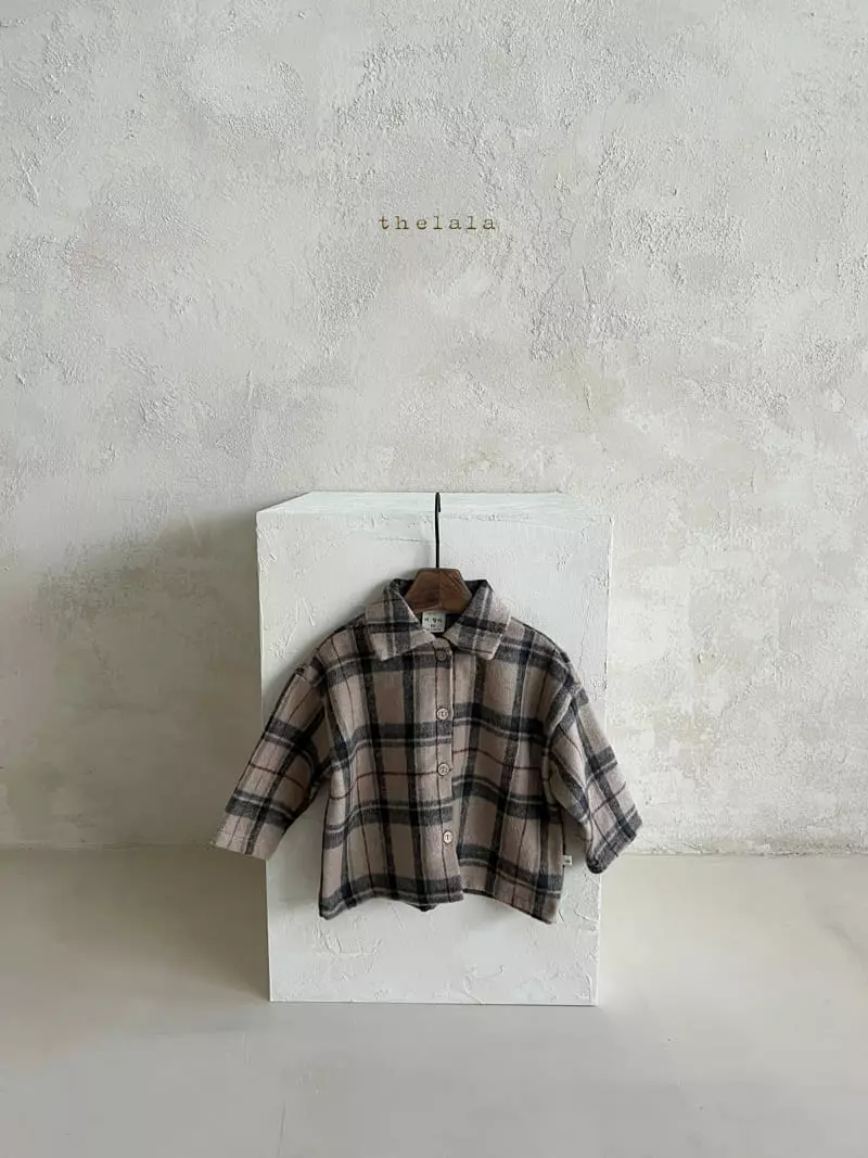 Lala - Korean Children Fashion - #kidsshorts - Checks Shirt - 11