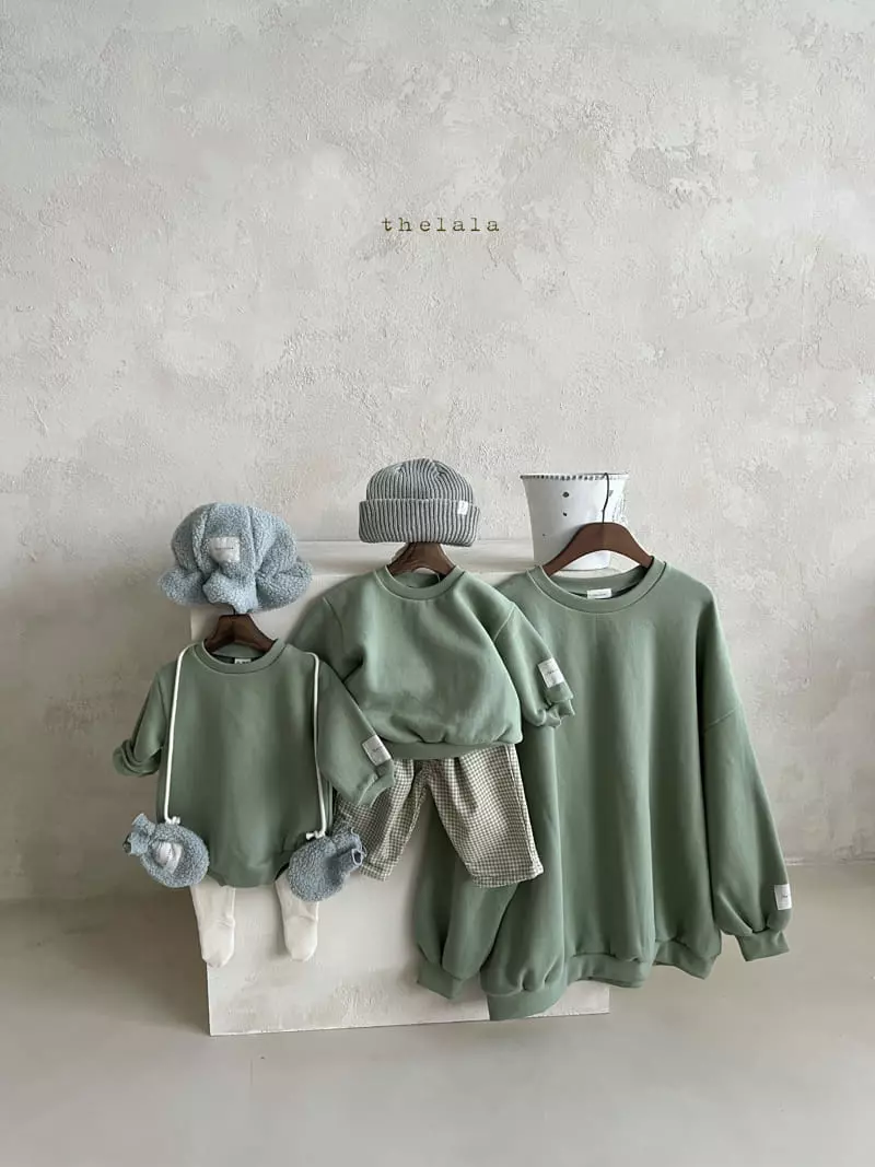 Lala - Korean Children Fashion - #kidsshorts - Vitamin Sweatshirt with Mom - 9