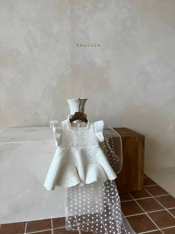 Lala - Korean Children Fashion - #kidsshorts - Cake One-piece - 2