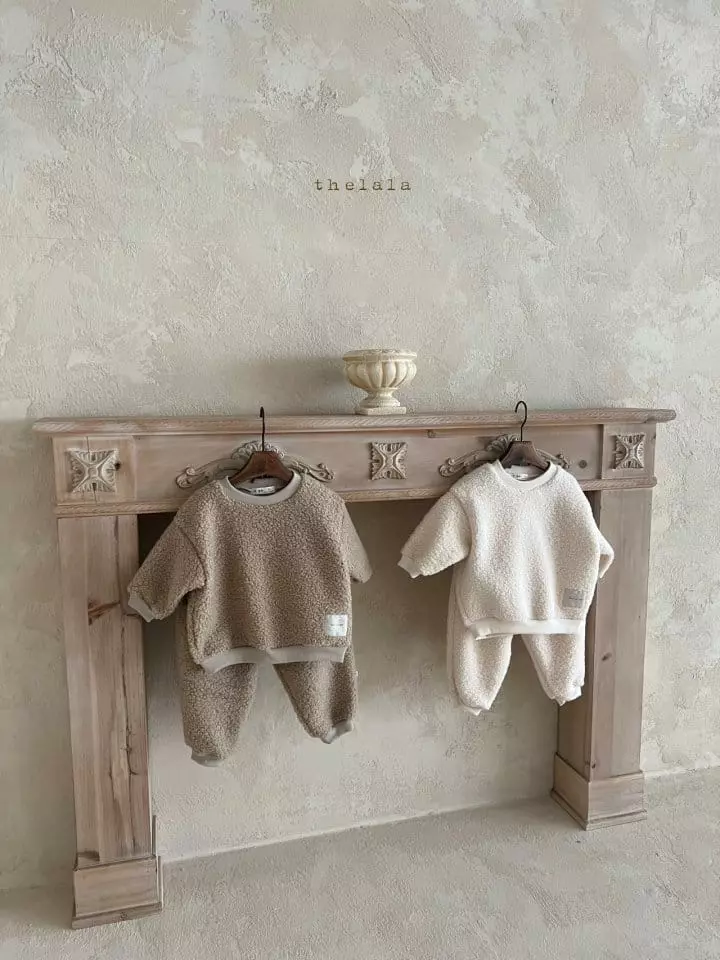 Lala - Korean Children Fashion - #kidsshorts - Cushion Top Bottom Set - 2