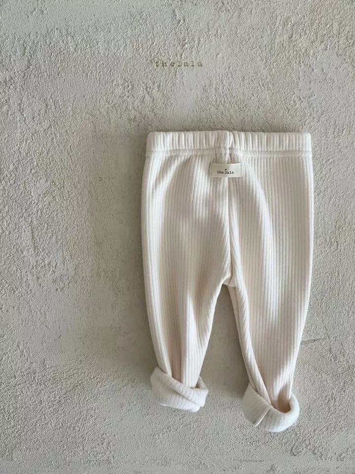 Lala - Korean Children Fashion - #kidsshorts - Fleece Leggings - 3