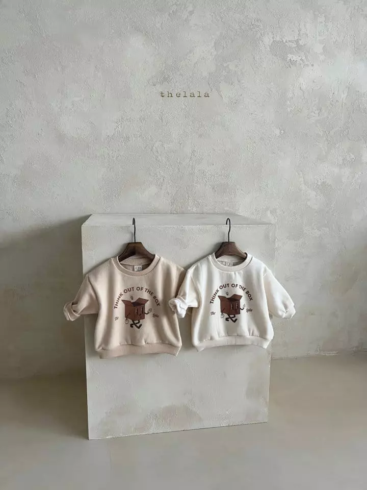 Lala - Korean Children Fashion - #kidsshorts - Open Box Sweatshirt with Mom - 4
