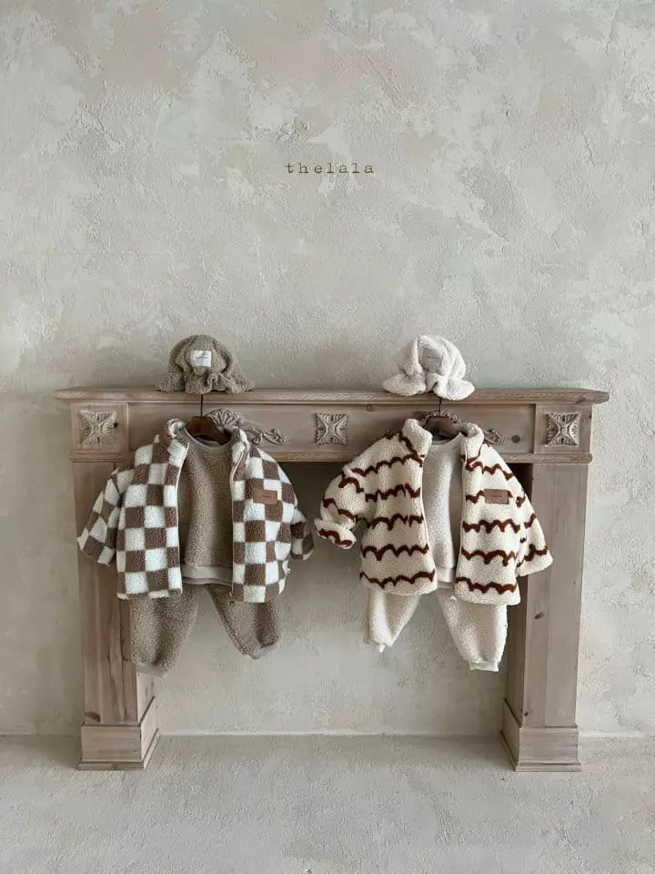 Lala - Korean Children Fashion - #kidsstore - Cushion Top Bottom Set - 3