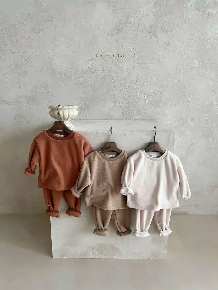 Lala - Korean Children Fashion - #kidsstore - Camping Top Bottom Set - 2