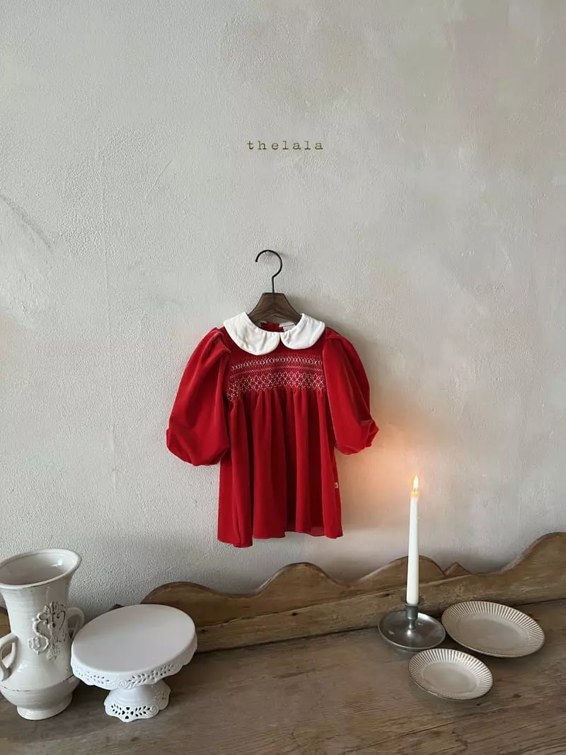 Lala - Korean Children Fashion - #kidzfashiontrend - Santa One-piece