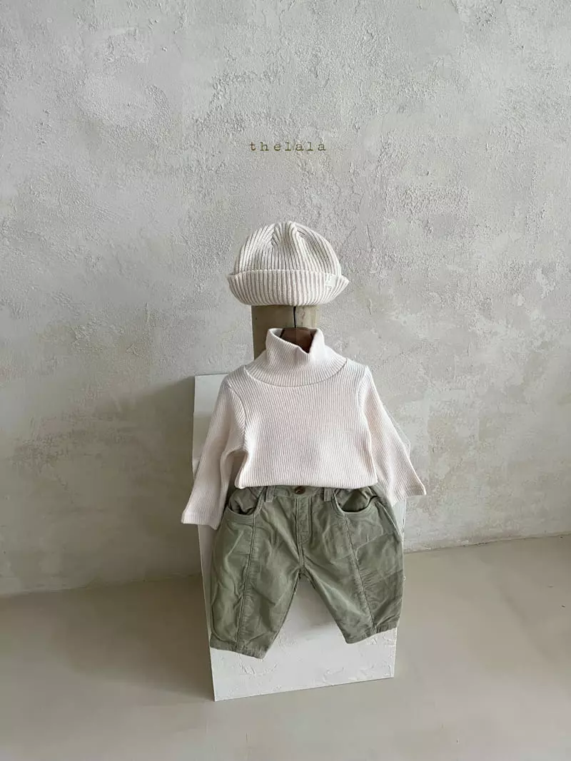 Lala - Korean Children Fashion - #littlefashionista - Whipping Turtleneck Tee - 11