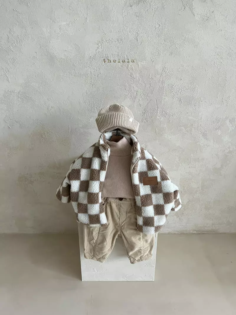 Lala - Korean Children Fashion - #magicofchildhood - Whipping Turtleneck Tee - 12