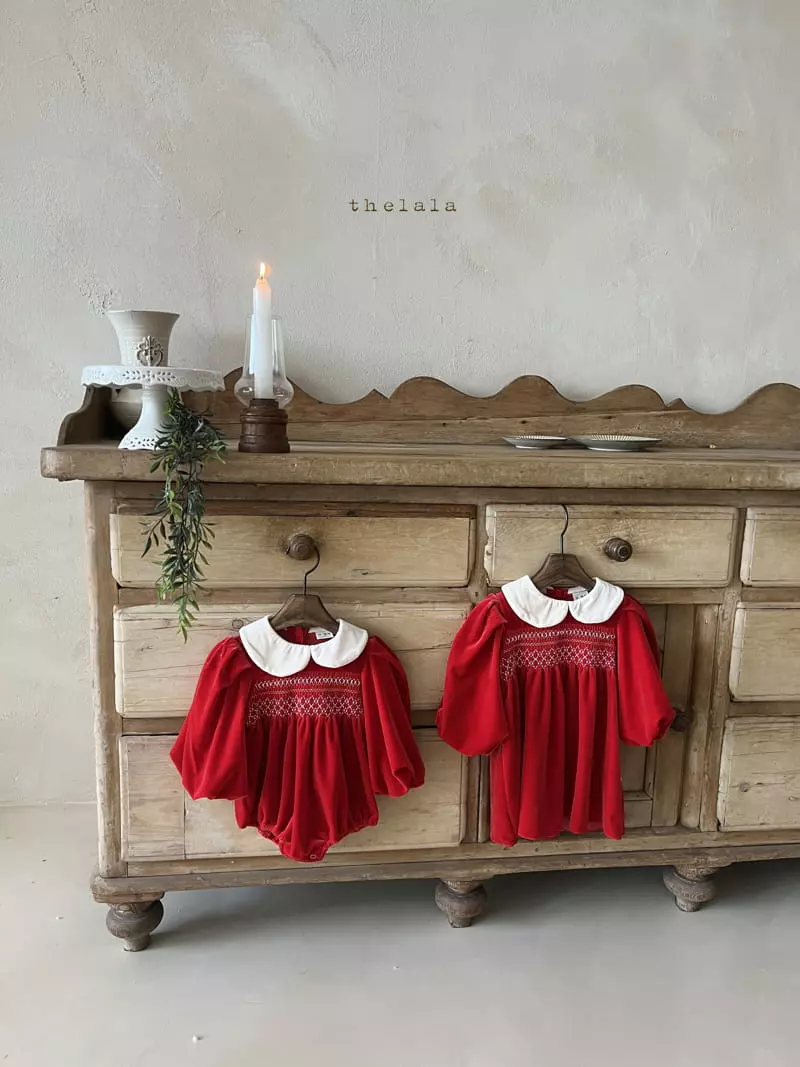 Lala - Korean Children Fashion - #littlefashionista - Santa One-piece - 4