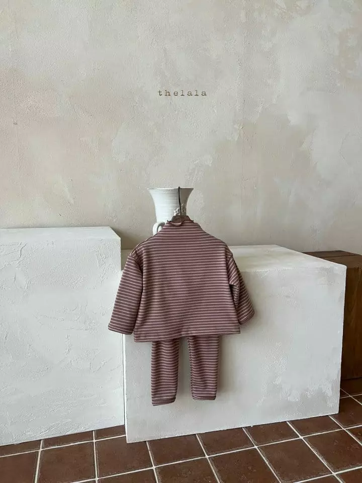 Lala - Korean Children Fashion - #littlefashionista - Willy Top Bottom Set - 4