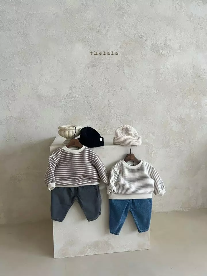 Lala - Korean Children Fashion - #magicofchildhood - Fleece Jeans - 6