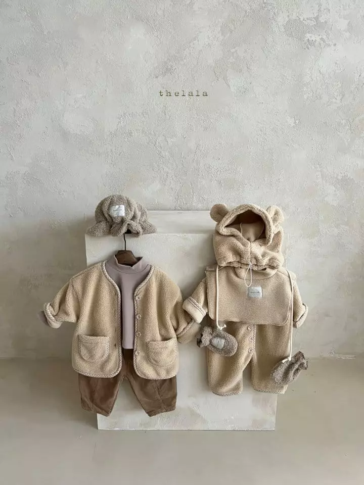 Lala - Korean Children Fashion - #magicofchildhood - Bear Baraclava - 5