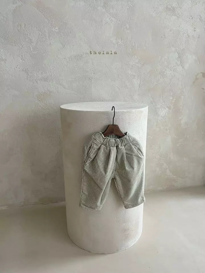 Lala - Korean Children Fashion - #minifashionista - Pie Check Pants - 11